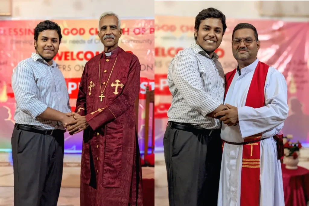 Herschele Christopher with Christian Leaders